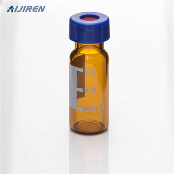 12x32mm borosilicate glass HPLC sample vials white graduation line